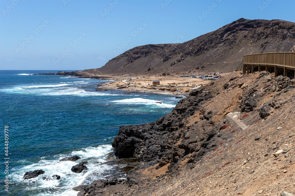 Playa del Confital beach in Las Palmas