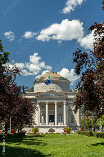 A.Volta's memorial monument - Como (IT)