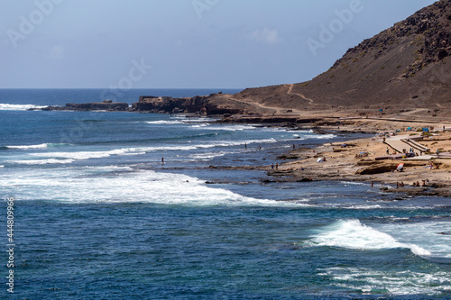 Playa del Confital beach in Las Palmas