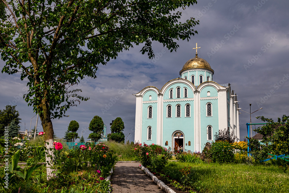 View of the Dormition of the Theotokos Cathedral (Russian Orthodox Church), Volodymyr-Volynsky, Ukraine.