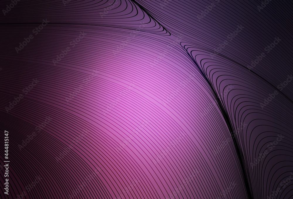 Dark Pink vector texture with curved lines. Dark Pink vector texture with curved lines.