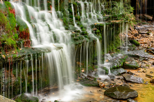 waterfall at City Lake Natural Area in Cookeville  Tennessee