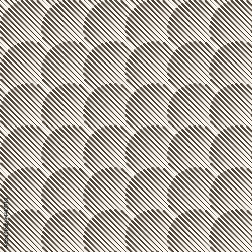 Abstract seamless background of black lines in the form of circles. Backdrop like fish scales.