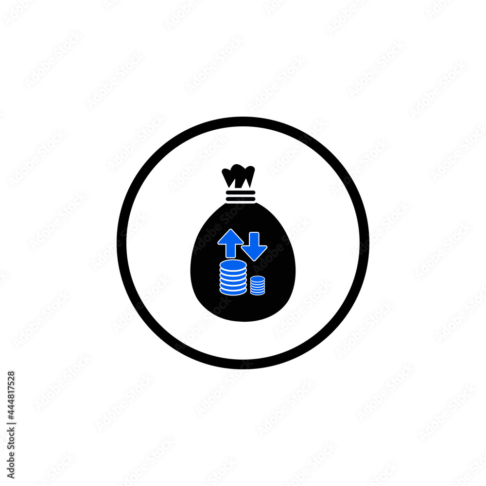 Raising, growth, invest, investment, money, mutual icon Raising, growth, invest, investment, money, mutual icon