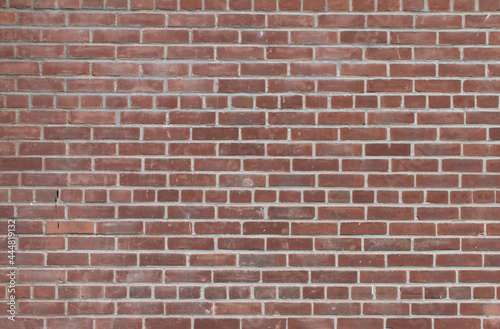 Red Brick Texture Background Close Up