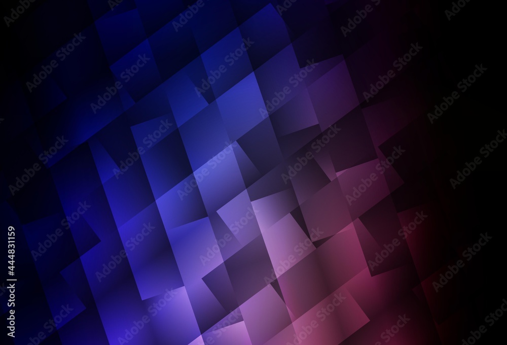 Dark Pink, Blue vector backdrop with rhombus. Dark Pink, Blue vector backdrop with rhombus.