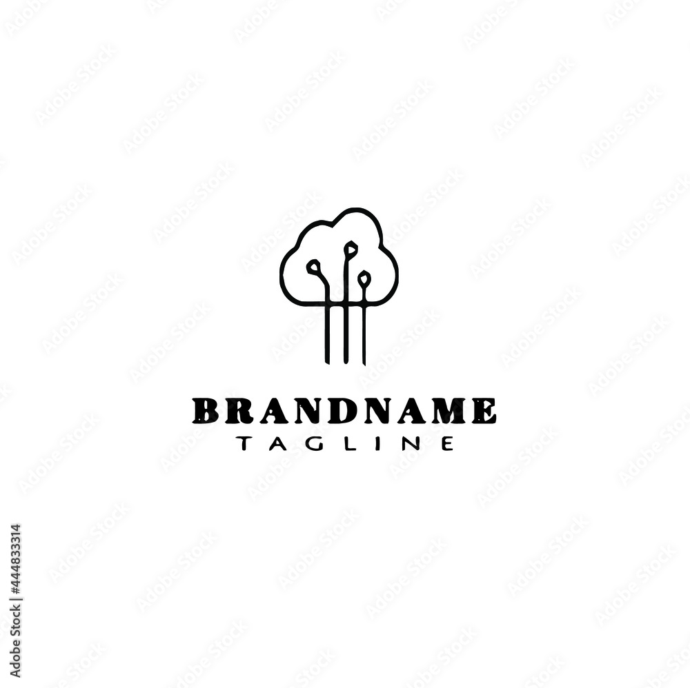 artificial intelligent logo icon template vector illustration artificial intelligent logo icon template vector illustration