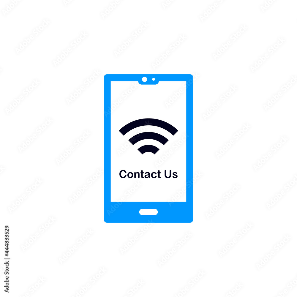 creative contact us icon vector creative contact us icon vector