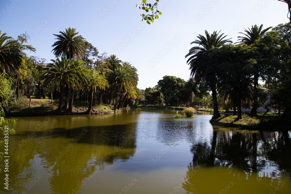 View of the lake from Parque Rodó (Park Rodo). Montevideo, Uruguay View of the lake from Parque Rodó (Park Rodo). Montevideo, Uruguay
