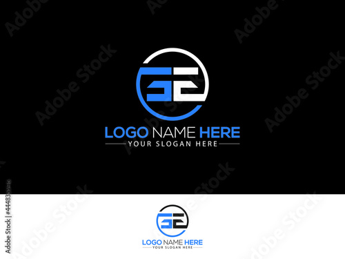 Letter EE, creative ee company logo icon vector image photo