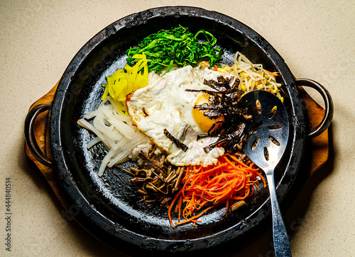 Korean Hot Beef Bibimbap photo