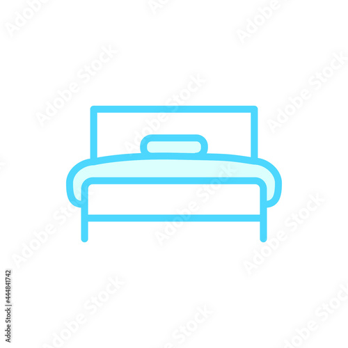 Illustration Vector Graphic of Bed icon © icon corner