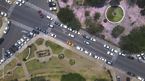 Panoramic Aerial View of Landing