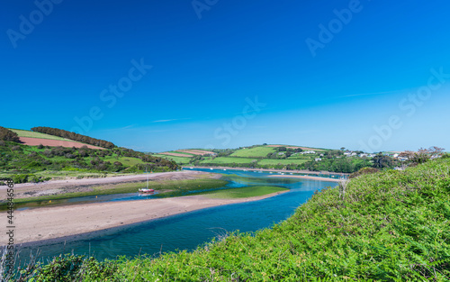 Wallpaper Mural Cliffs and rocks by the Bantham Beach, Kingsbridge, Devon, England Torontodigital.ca