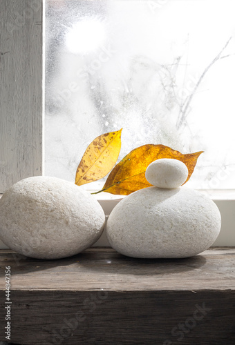 Sticker eco stone decoration