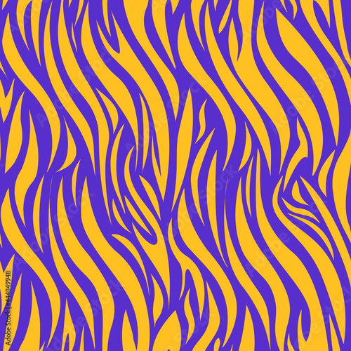 Seamless pattern of zebra stripes.Vector illustration