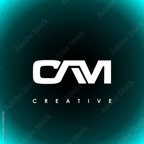 CAM Letter Initial Logo Design Template Vector Illustration