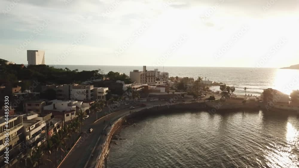 Drone Shot Over Mazatlán Mexico Drone Shot Over Mazatlán Mexico