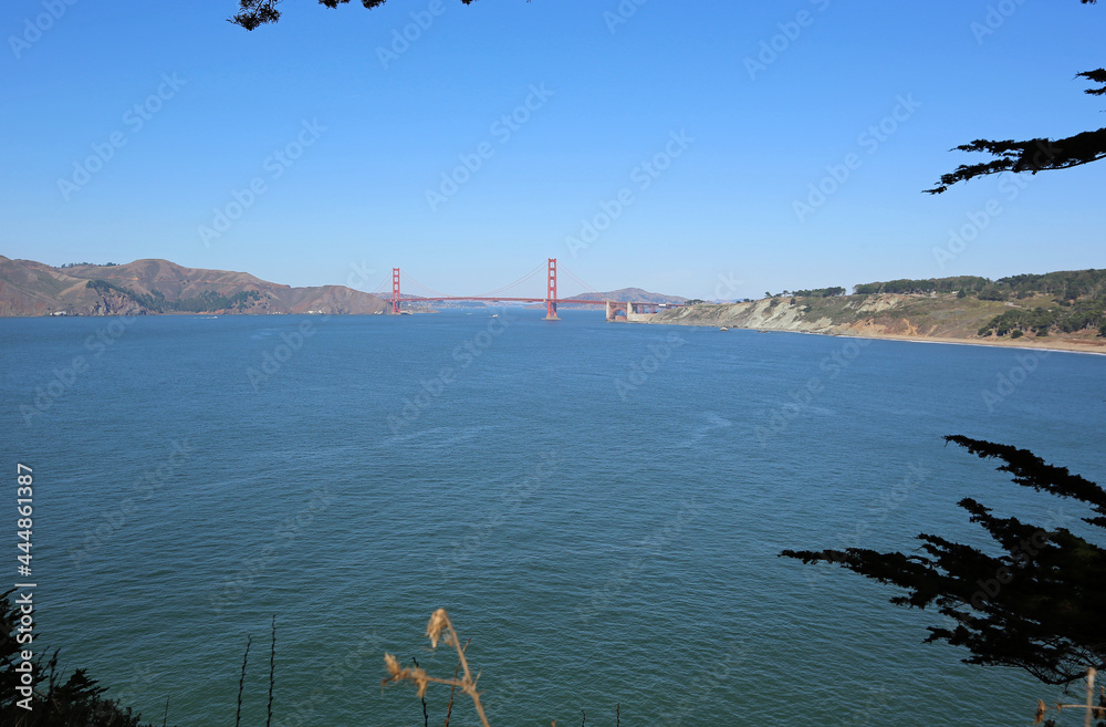 Golden Gate Strait Area - San Francisco, California