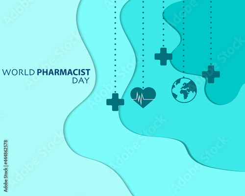 World Pharmacist Day Paper Wave