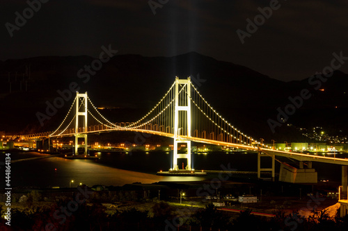 【北海道】室蘭市白鳥大橋の夜景