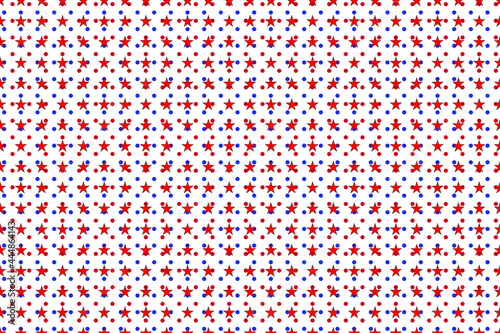 Symmetrical pattern image used in advertising media background