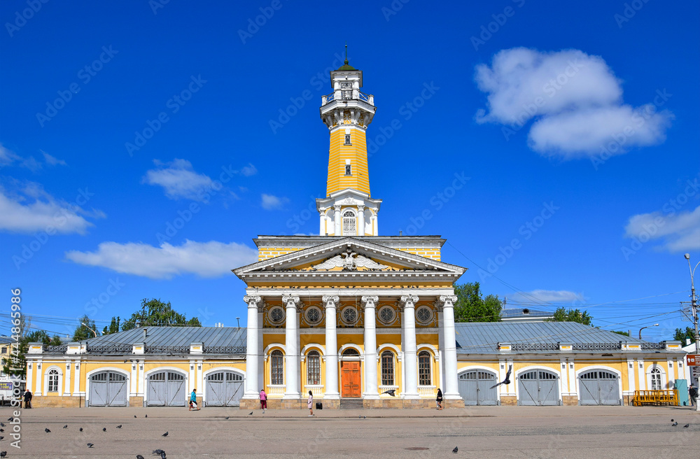 Fire Tower building in Kostroma
