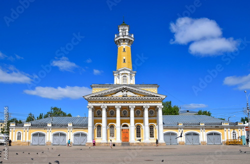 Fire Tower building in Kostroma © pdeminhiker