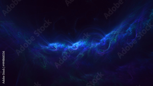 3D rendering abstract fractal business background