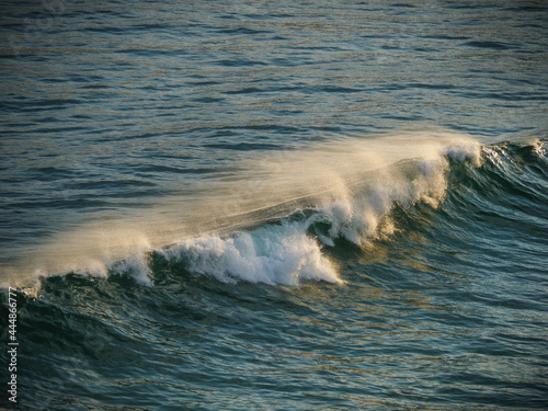Breaking wave. Garden Route. Western Cape. South Africa