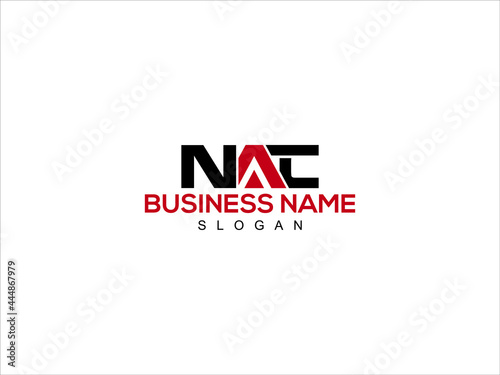 Letter NAC Logo Icon Vector Image Design For Company or Business photo