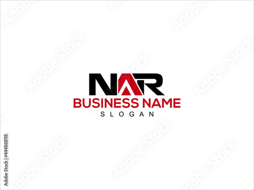 Letter NAR Logo Icon Vector Image Design For Company or Business photo