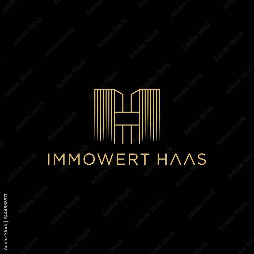 Stylized and abstract building logo, which appears as a square letter H from an aerial vies. It is designed for real estate, infrastructure related businesses. Stylized and abstract building logo, which appears as a square letter H from an aerial vies. It is designed for real estate, infrastructure related businesses.