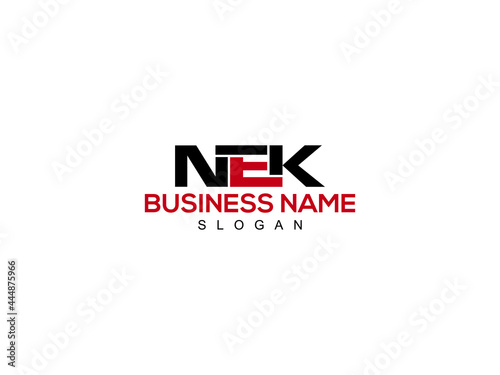 Letter NEK Logo Icon Vector Image Design For Company or Business photo