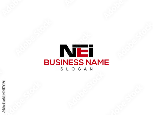 Letter NEI Logo Icon Vector Image Design For Company or Business photo