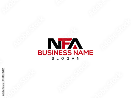 Letter NFA Logo Icon Vector Image Design For Company or Business photo