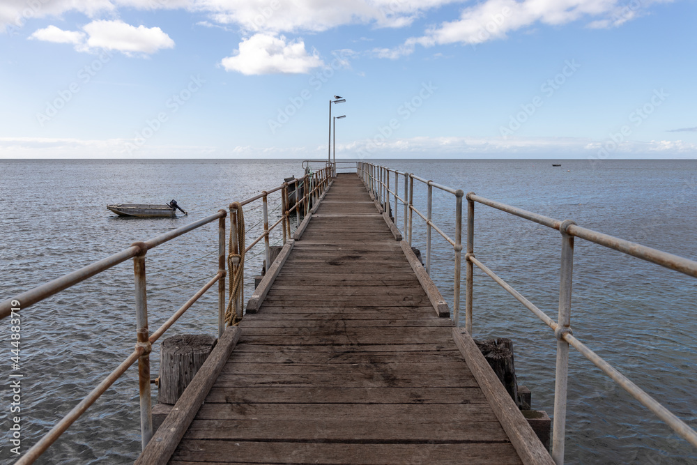 The Kingscote jetty in  Kangaroo Island South Australia on May 9th 2021