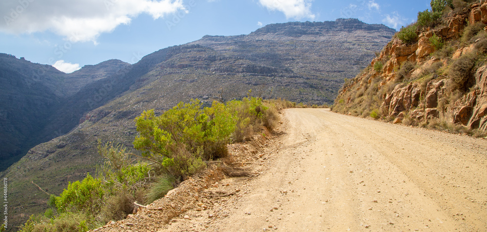 On the way from north to south in the Cederberg Mountains in the Western Cape of South Africa