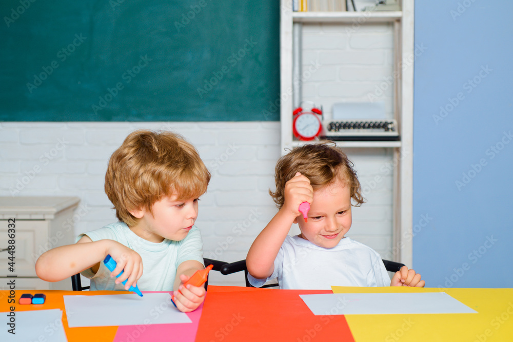 Little ready to study. Funny toddlers from elementary school. Kids funny education. Preschool childrenhaving fun in classroom. Kids ready for school. Little ready to study. Funny toddlers from elementary school. Kids funny education. Preschool childrenhaving fun in classroom. Kids ready for school.