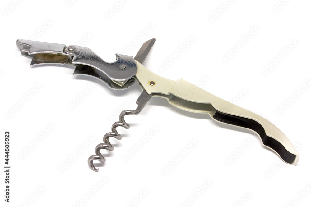 Sommelier knife isolated on a white background Sommelier knife isolated on a white background