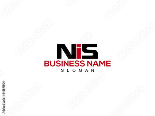 Letter NIS Logo Icon Vector Image Design For Company or Business photo
