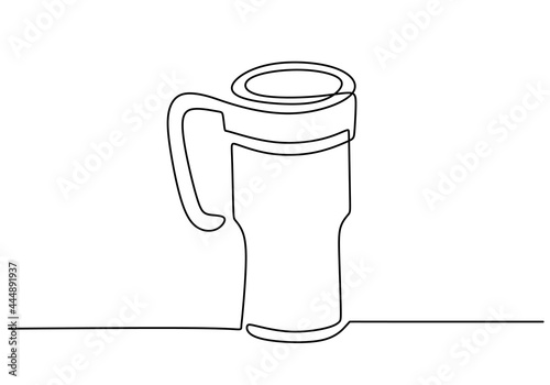 Single continuous line draw...