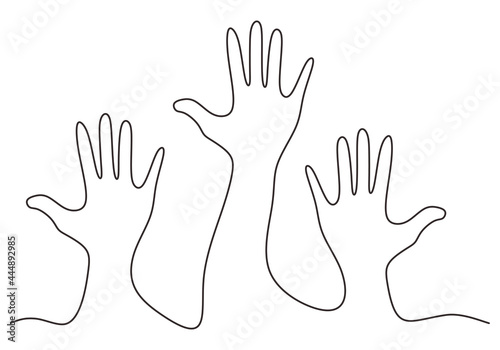 Continuous one single line ...