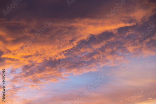 Wallpaper Mural オレンジ色に染まる空 Torontodigital.ca