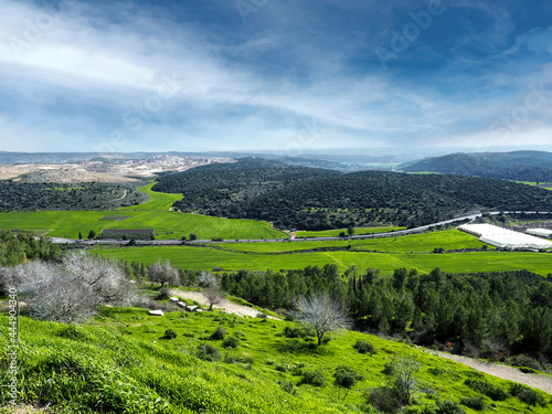 Historic Valley in Israel