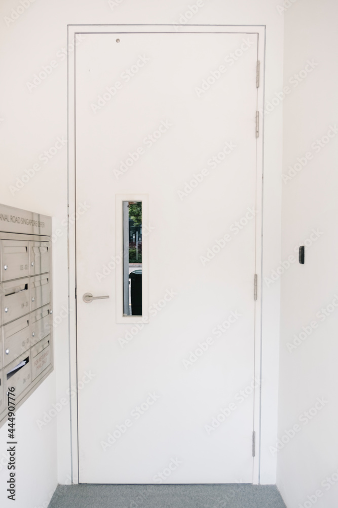 white door white door