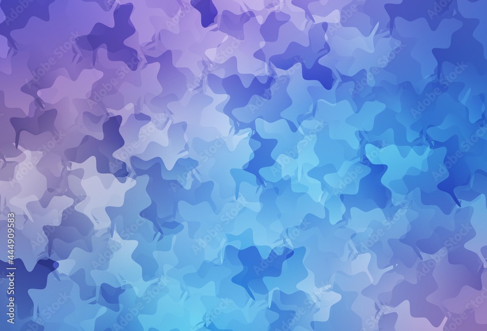Light Pink, Blue vector texture with abstract forms. Light Pink, Blue vector texture with abstract forms.