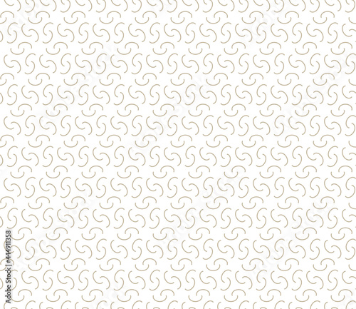 Abstract geometric seamless pattern on a white background. Wave elements. Suitable for textiles, greeting cards, invitation cards, wrapping paper.