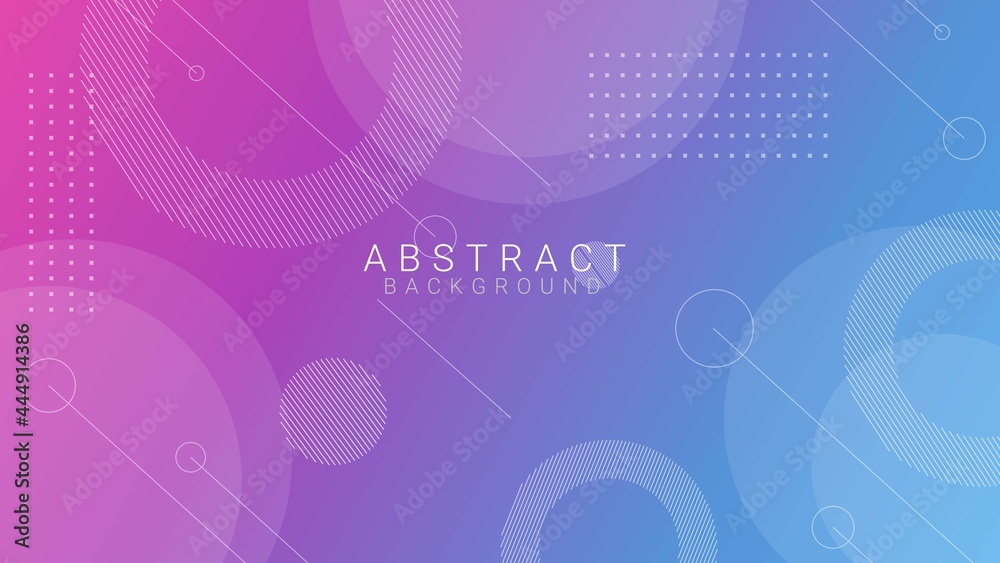 purple and blue gradient geometric shape background. vector illustration