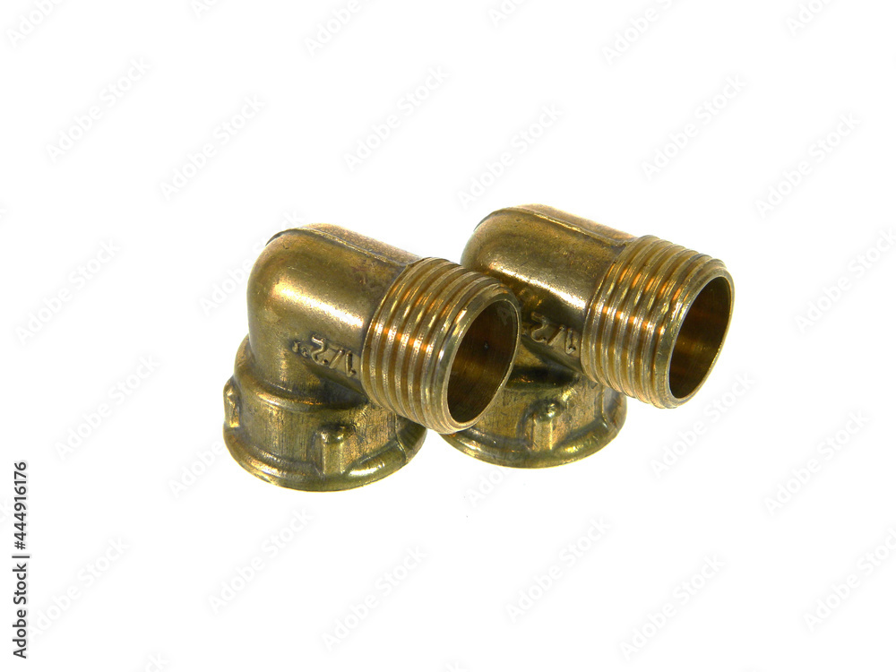 threaded pipe isolated on white background threaded pipe isolated on white background